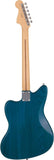 Fender Made in Japan 2024 Hybrid II Jazzmaster Quilt Aquamarine Electric Guitar