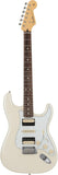 Fender Made in Japan 2024 Hybrid II Stratocaster HSH Olympic Pearl Guitar