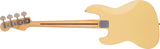 Fender Made in Japan Junior Collection Jazz Bass Satin Vintage White Bass Guitar