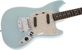 Fender Made in Japan Traditional 60s Mustang Daphne Blue Electric Guitar New