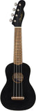 Fender Venice Soprano Uke Black Ukulele Brand NEW