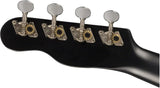 Fender Venice Soprano Uke Black Ukulele Brand NEW