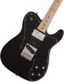 Fender Made in Japan Traditional 70s Telecaster Custom Black Maple Guitar NEW