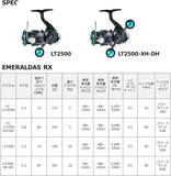 Daiwa 23 EMERALDAS RX FC LT2500S-H-DH Spinning Reel