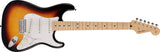 Fender Made in Japan Junior Collection Stratocaster 3-Color Sunburst Map. Guitar