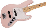 Fender Made in Japan Junior Collection Jazz Bass Satin Shell Pink Bass Guitar