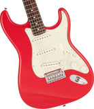 Fender Made in Japan 2024 Hybrid II Stratocaster HSS Modena Red Electric Guitar