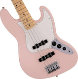 Fender Made in Japan Junior Collection Jazz Bass Satin Shell Pink Bass Guitar