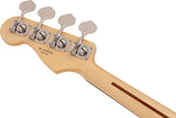 Fender Made in Japan Junior Collection Jazz Bass Satin Vintage White Bass Guitar