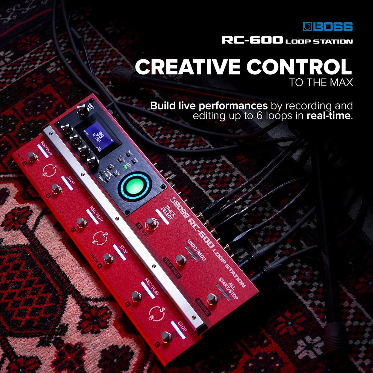 Boss RC600 Loop Station Looper Sequencer Guitar Effects Pedal Brand N