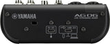 YAMAHA AG06 AG06MK2 B Black 6ch Live Streaming Mixer USB Audio Interface NEW BOX