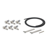 NEO by OYAIDE Elec L6+ Instrument Cable Solderless Cable Kit 6 L-type phone plugs + 1.5m cable
