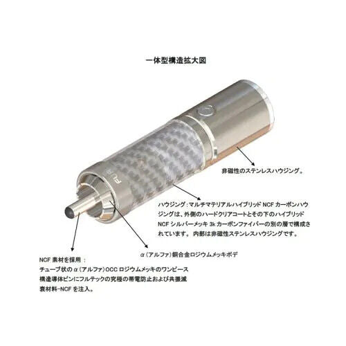 フルテック FURUTECH CF-102 FURUTECH (フルテック) CF-102 (R) ハイエンド・グレード RCA