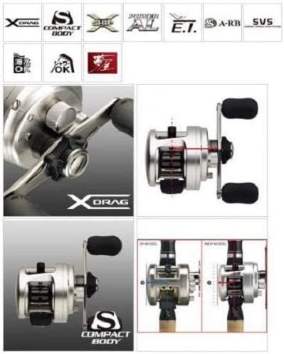 Shimano Reel 12 Calcutta 401F (Left)