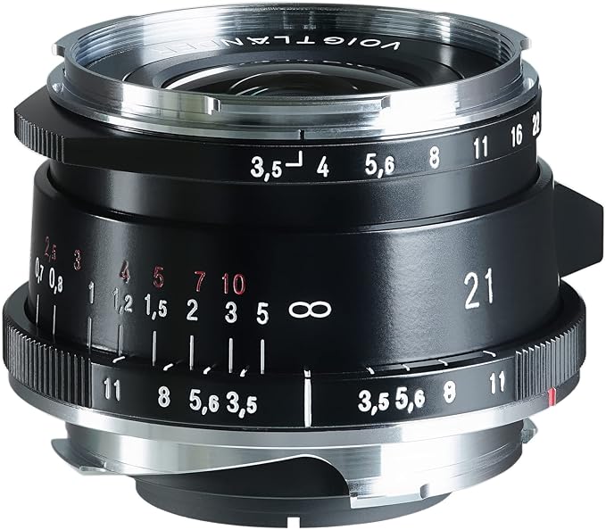VOIGTLANDER Color-Skopar Vintage Line 21mm f3.5 TypeII Lens BLACK