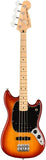 Fender Player Mustang Bass PJ Maple Sienna Sunburst Brand NEW