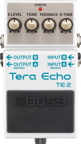Boss TE-2 Tera Echo Reverb Electric Guitar Effects Pedal Brand New with BOX