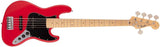 Fender Made in Japan Hybrid II Jazz Bass V Modena Red Electric Bass Brand NEW