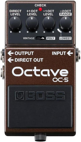 Boss OC-5 Octave Guitar Effects Pedal Brand New in Box Express Shipping