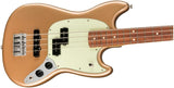 Fender Player Mustang Bass PJ Pau Ferro Firemist Gold Brand NEW