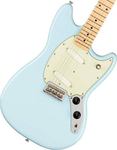 Fender Player Mustang Maple Sonic Blue Guitar Brand NEW