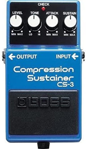 Boss CS-3 Compression Sustainer Guitar Effects Pedal Brand New Box Express Shipp