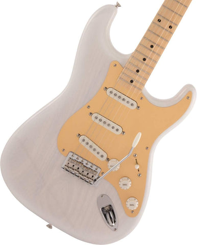 Fender Made in Japan Heritage 50s Stratocaster White Blonde Maple Guitar NEW