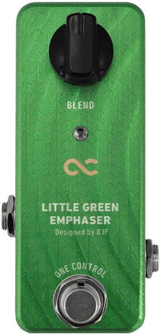 One Control Little Green Emphaser Guitar Effects Pedal Made in Japan