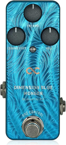 One Control Dimension Blue Monger Guitar Effects Pedal Made in Japan