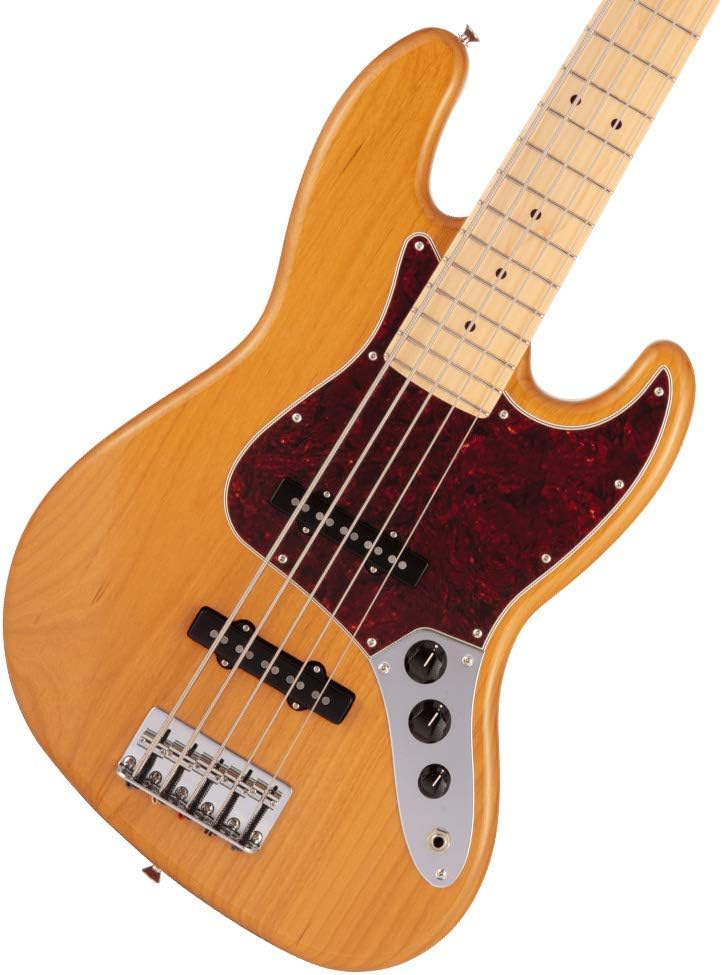 Fender Made in Japan Hybrid II Jazz Bass V Vintage Natural