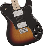 Fender MIJ Traditional 70s Telecaster Deluxe 3-Color Sunburst Maple Guitar NEW