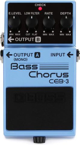 Boss CEB-3 Bass Chorus Guitar Effects Pedal Brand New in Box Express Shipping