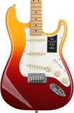 Fender Player Plus Stratocaster Maple Tequila Sunrise Electric Guitar Brand NEW