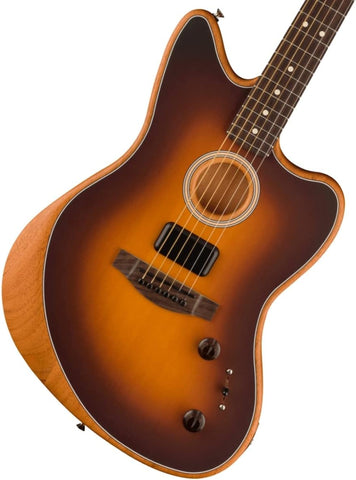 Fender Acoustasonic Player Jazzmaster 2-Color Sunburst Guitar Brand NEW