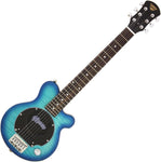 Pignose PGG-200FM SBL See-through Blue Mini Guitar with Built-in Amplifier NEW