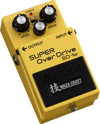 Boss SD-1W SUPER OverDrive Waza Guitar Effects Pedal Brand New Box Express Shipp