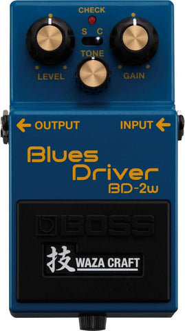 Boss BD-2W Blues Driver Waza Craft Guitar Effects Pedal Brand New in Box