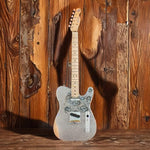 Fender Brad Paisley Road Worn Telecaster Maple Silver Sparkle Guitar Brand NEW