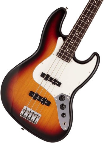 Fender Made in Japan Hybrid II Jazz Bass 3-Color Sunburst Electric Bass NEW