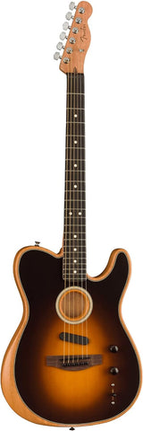 Fender Acoustasonic Player Telecaster Shadow Burst Guitar Brand NEW