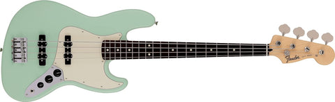 Fender Made in Japan Junior Collection Jazz Bass Satin Surf Green Bass Guitar