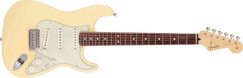 Fender Made in Japan Junior Collection Stratocaster Satin Vintage White Guitar