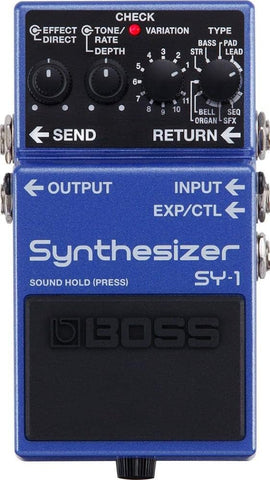 Bosss SY-1 Synthesizer Polyphonic Electric Guitar Effects Pedal Brand New BOX
