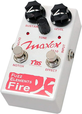 Maxon FF10 Fuzz Elements Fire Guitar Effect Pedal Brand New