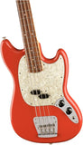 Fender Vintera 60s Mustang Bass Pau Ferro Fiesta Red NEW