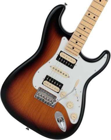 Fender Made in JP 2024 Hybrid II Stratocaster HSH Maple 3-Color Sunburst Guitar