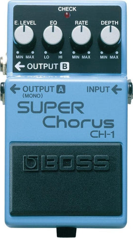 Boss CH-1 Super Chorus Guitar Effects Pedal Brand New in Box Express Shipping