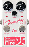 Maxon FF10 Fuzz Elements Fire Guitar Effect Pedal Brand New