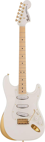 Fender Made in Japan Ken Stratocaster Experiment #1 Maple Original White Guitar