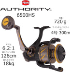 PENN International AUTHORITY 6500HS Spinning Reel